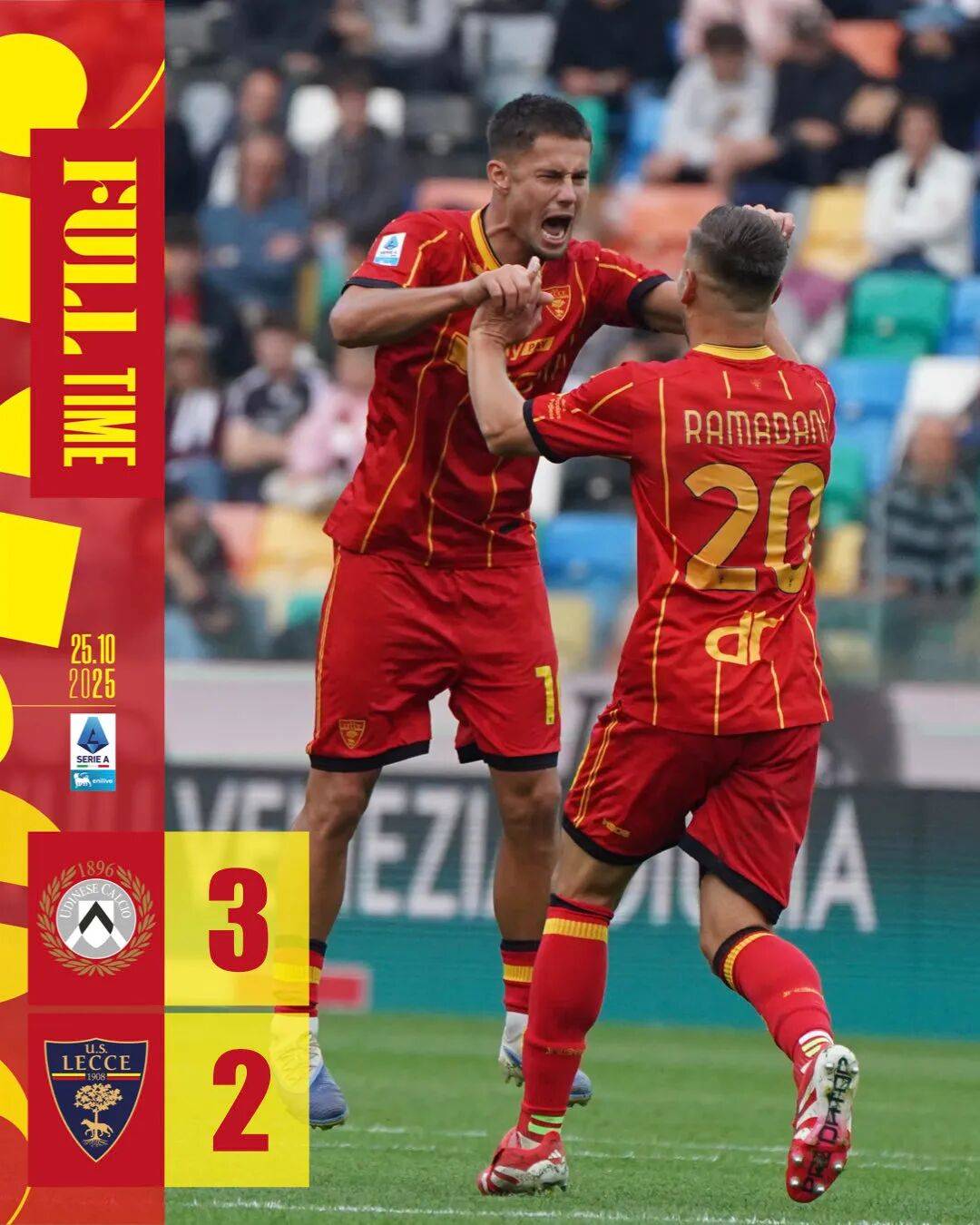 意甲联赛：莱切主场交锋五连败，那不勒斯霍伊伦德复出